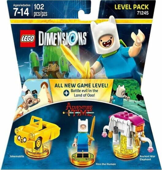 LEGO Dimensions: Finn the Human Level Pack cover art