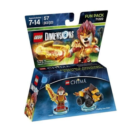LEGO Dimensions: Laval - Legends of Chima: Fun Pack cover art