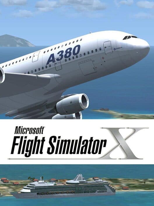 Microsoft Flight Simulator X cover art
