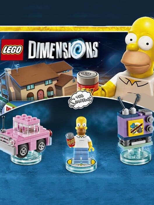 LEGO Dimensions: Homer Simpson Level Pack cover art