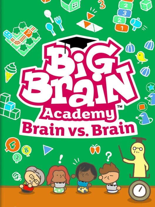 Big Brain Academy: Brain vs. Brain cover art