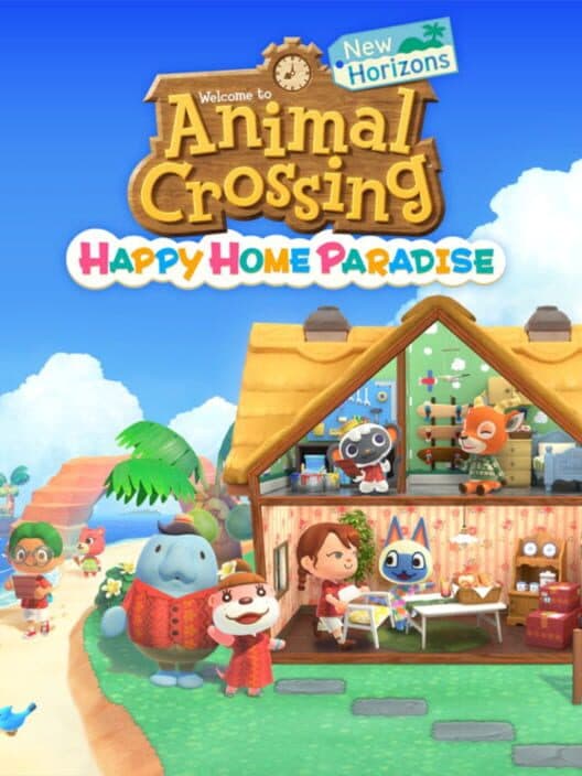 Animal Crossing: New Horizons - Happy Home Paradise cover art