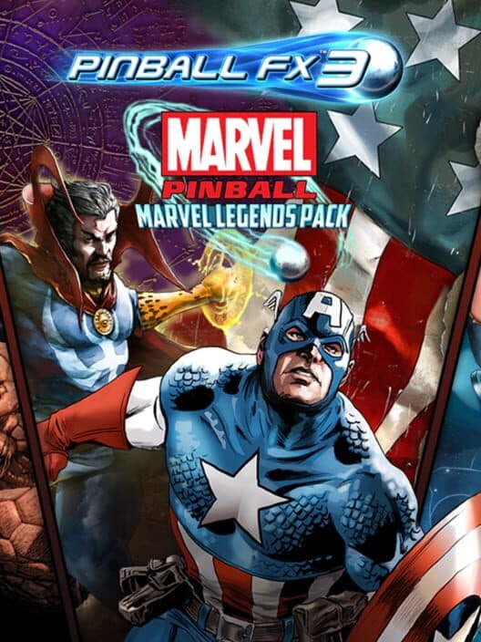 Pinball FX3: Marvel Pinball - Marvel Legends Pack cover art