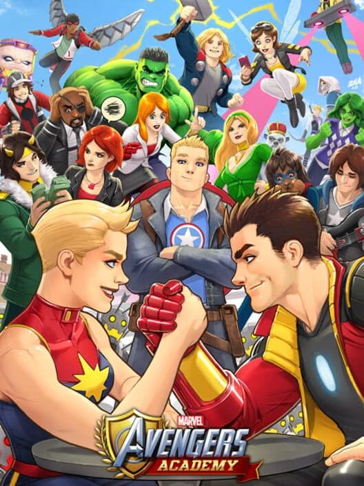 Marvel Avengers Academy cover art