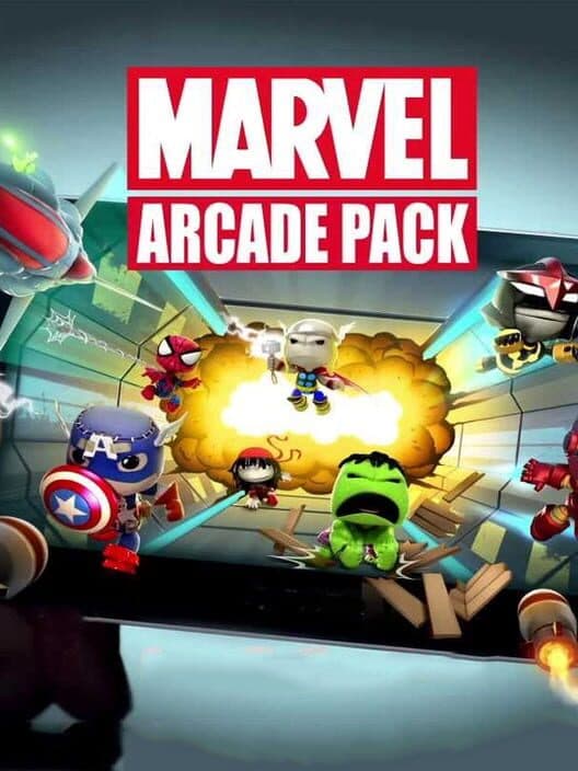 LittleBigPlanet PS Vita: Marvel Arcade Pack cover art