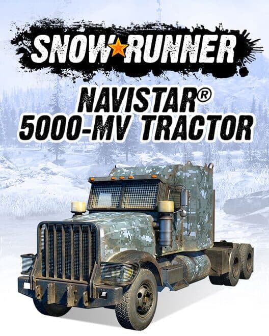 SnowRunner: Navistar 5000-MV Tractor cover art