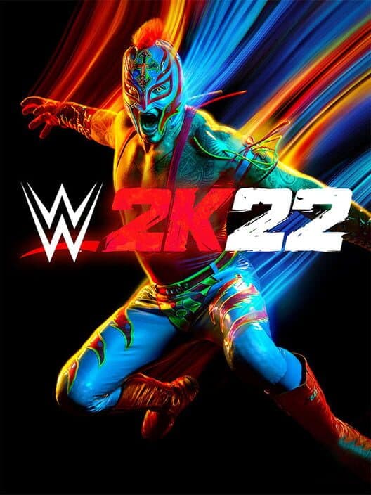 WWE 2K22 cover art