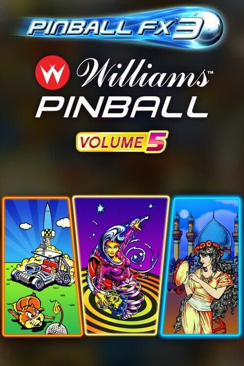 Pinball FX3: Williams Pinball - Volume 5 cover art