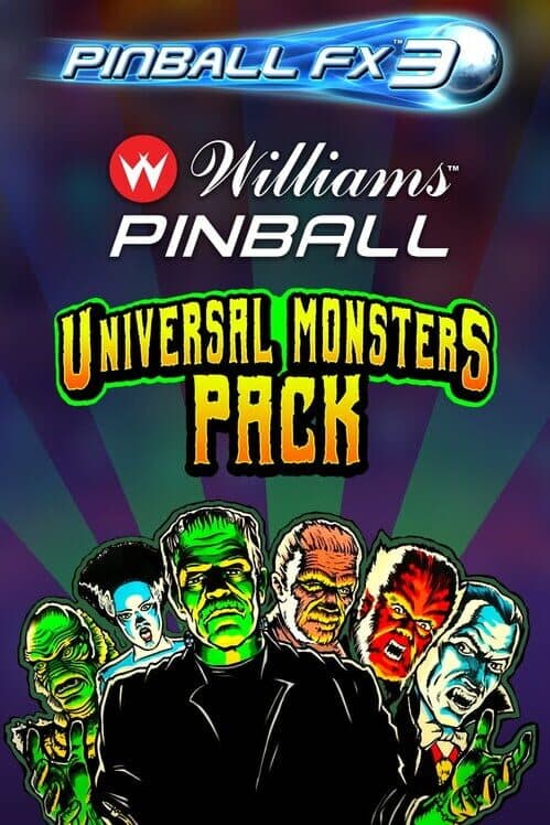 Pinball FX3: Williams Pinball - Universal Monsters Pack cover art