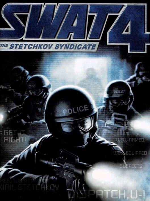 SWAT 4: The Stetchkov Syndicate cover art