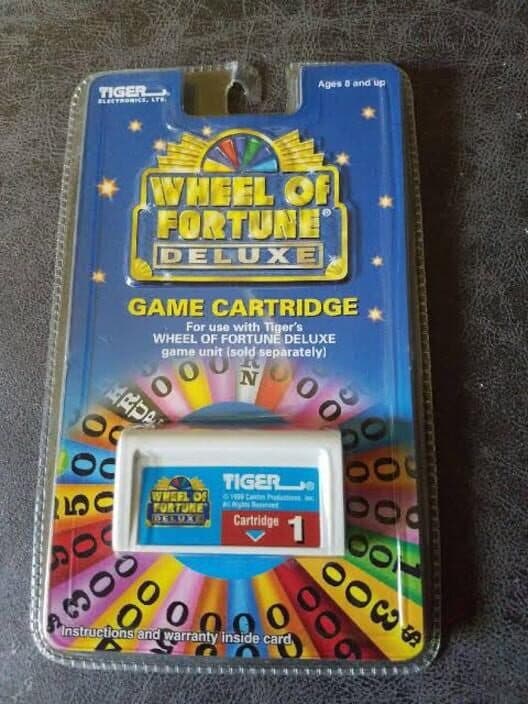 Wheel of Fortune Deluxe Cartridge #1 cover art