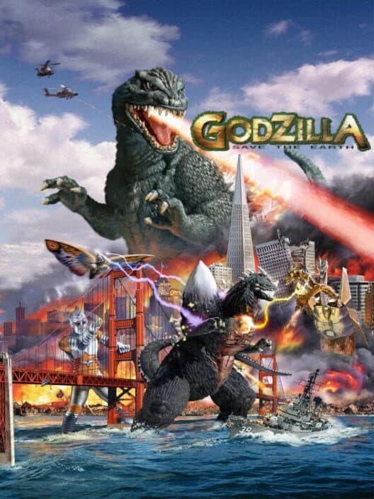 Godzilla: Save the Earth cover art