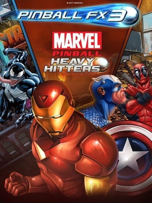 Pinball FX3: Marvel Pinball - Heavy Hitters cover art