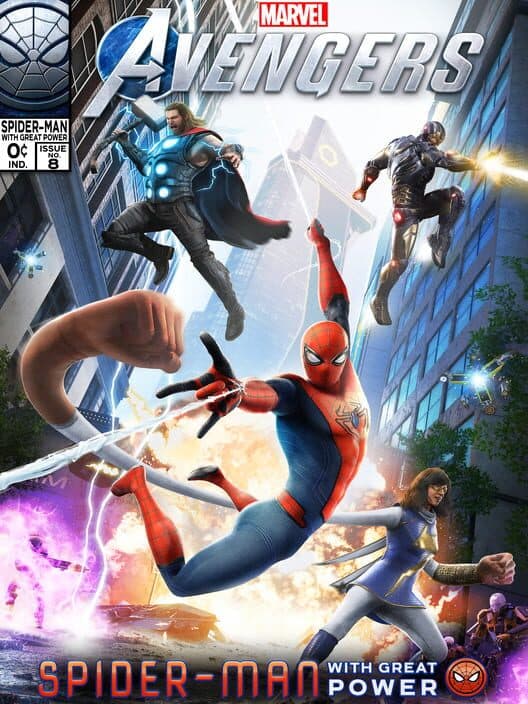 Marvel's Avengers: Spider-Man - With Great Power cover art