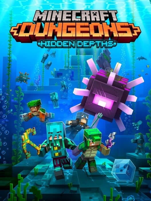 Minecraft Dungeons: Hidden Depths cover art
