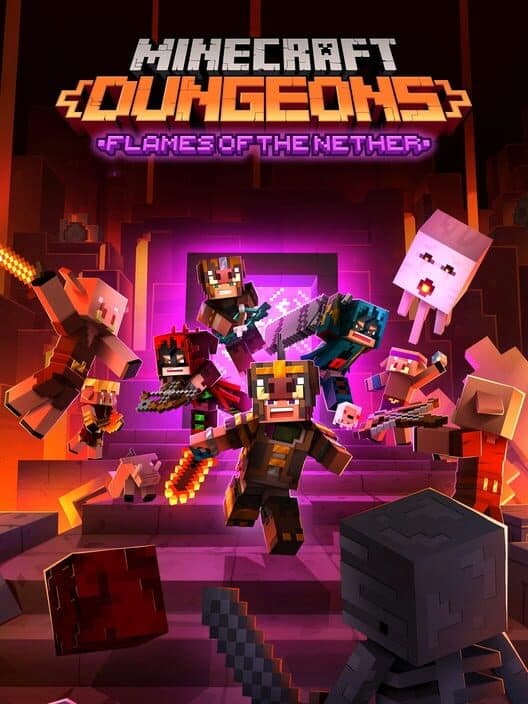 Minecraft Dungeons: Flames of the Nether cover art