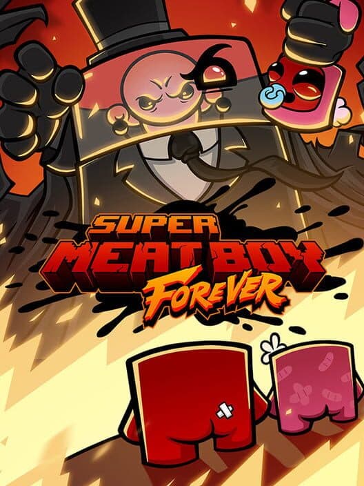 Super Meat Boy Forever cover art