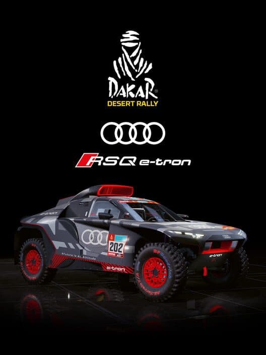 Dakar Desert Rally: Audi RS Q e-tron Hybrid Car cover art