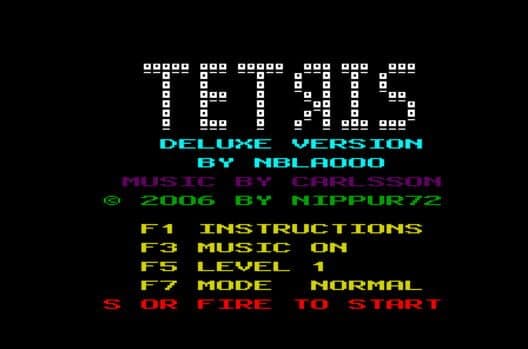 Tetris Deluxe cover art