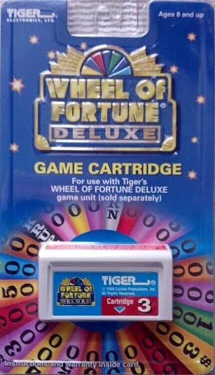 Wheel of Fortune Deluxe Cartridge #3 cover art