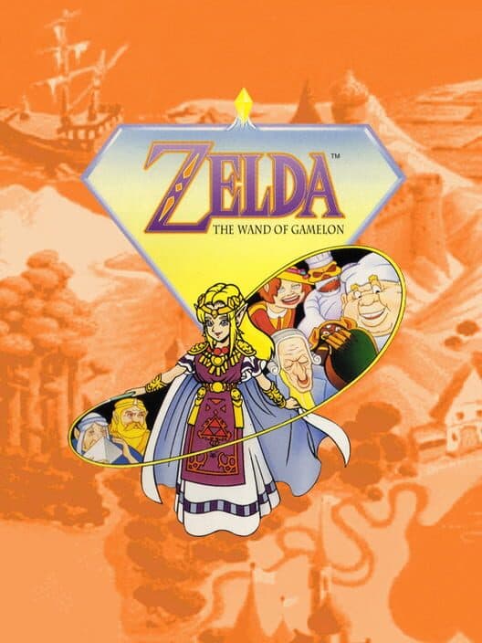 Zelda: The Wand of Gamelon cover art
