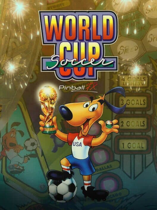 Pinball FX: Williams Pinball - World Cup Soccer cover art