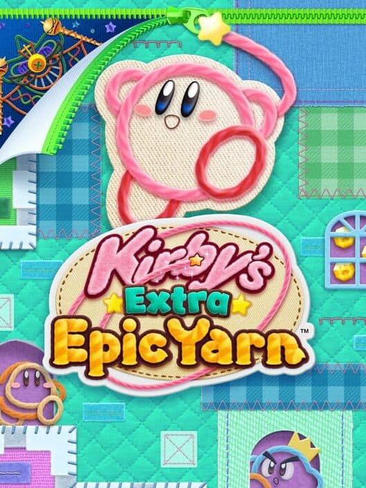 Kirby's Extra Epic Yarn cover art