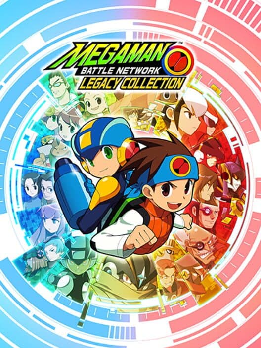 Mega Man Battle Network Legacy Collection cover art