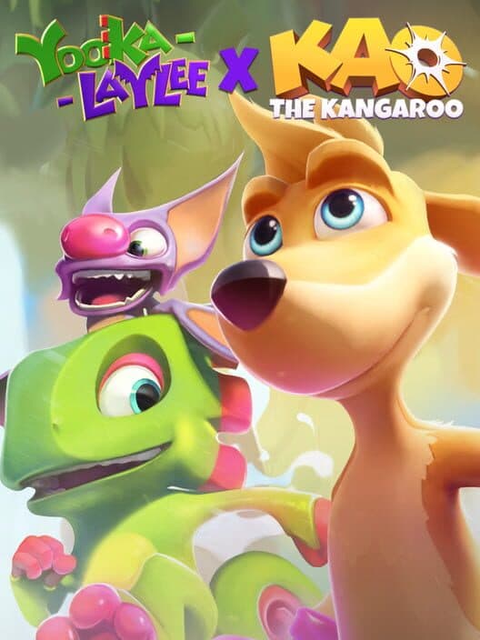 Kao the Kangaroo: Yooka x Kao cover art