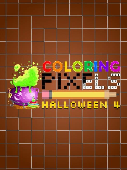 Coloring Pixels: Halloween 4 Pack cover art
