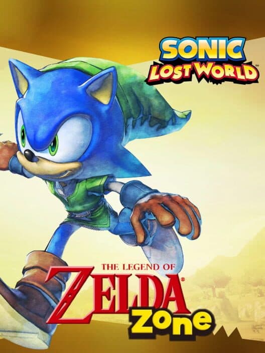 Sonic Lost World: The Legend of Zelda Zone cover art