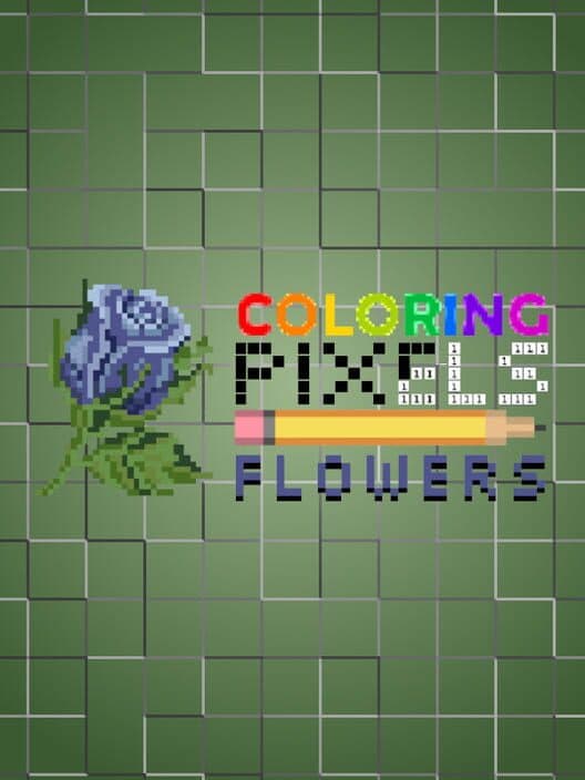 Coloring Pixels: Flowers Pack cover art