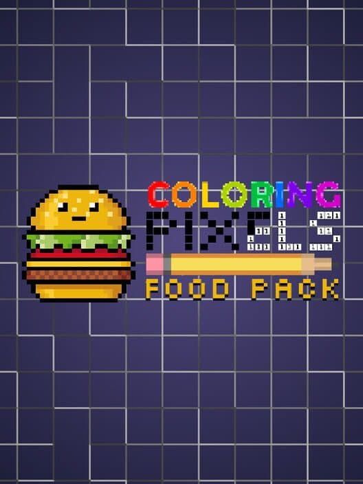 Coloring Pixels: Food Pack cover art