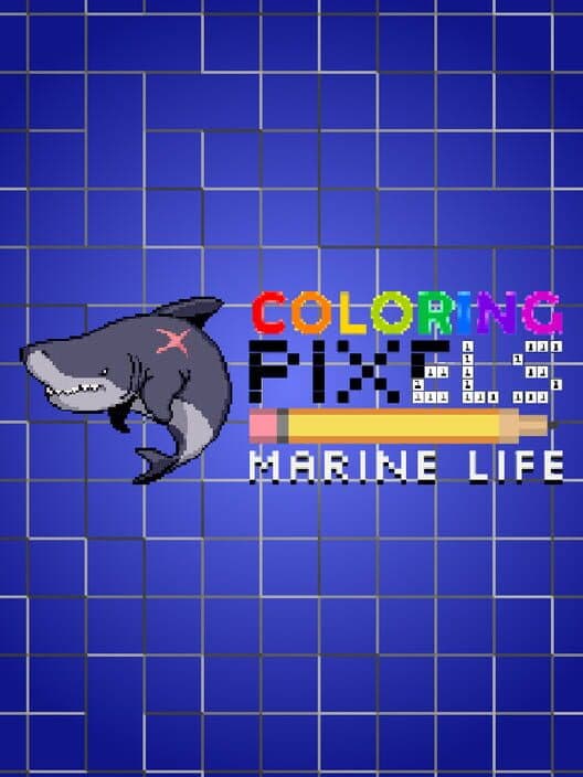 Coloring Pixels: Marine Life Pack cover art