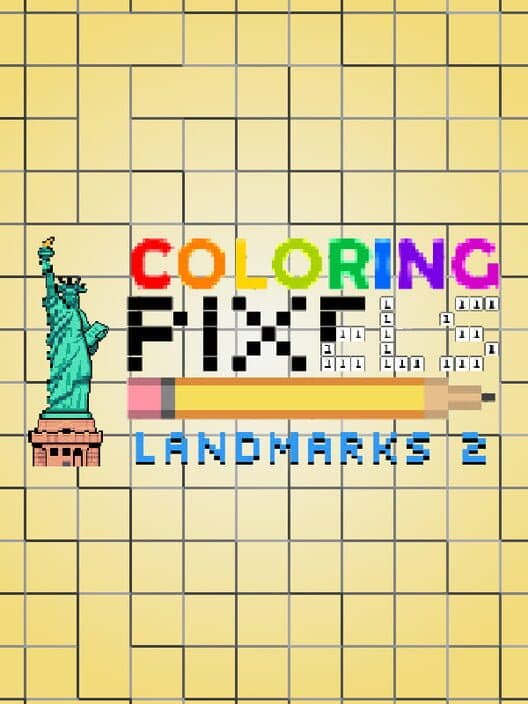 Coloring Pixels: Landmarks 2 Pack cover art