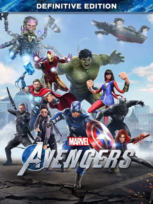 Marvel's Avengers Definitive Edition cover art