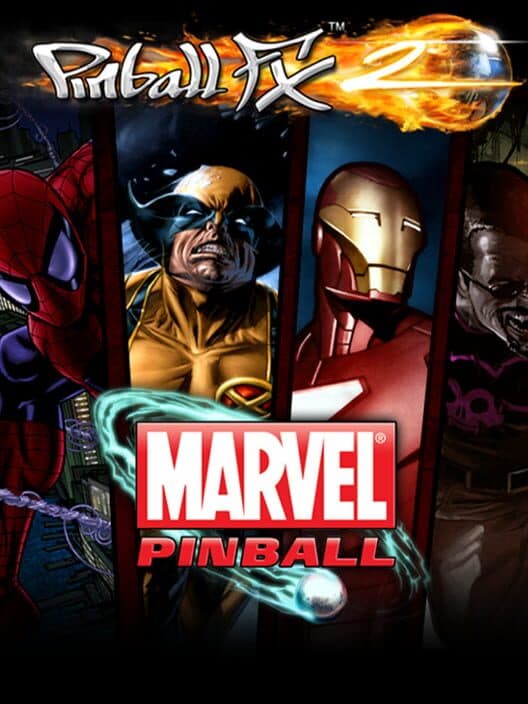 Pinball FX2: Marvel Pinball cover art