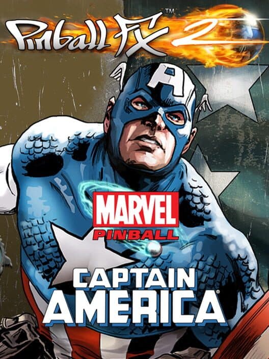Marvel Pinball: Captain America cover art