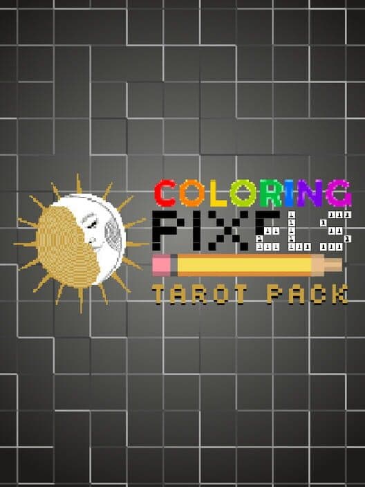 Coloring Pixels: Tarot Pack cover art