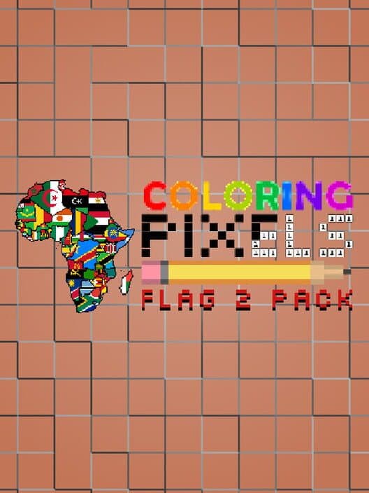 Coloring Pixels: Flag 2 Pack cover art