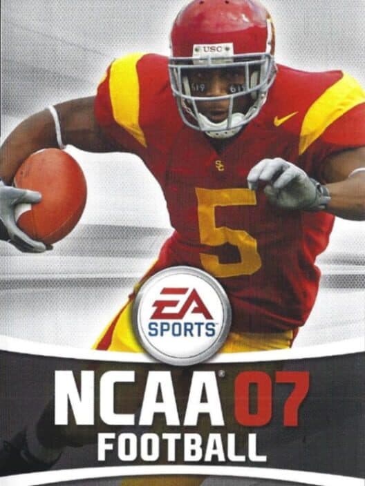 NCAA Football 07 cover art