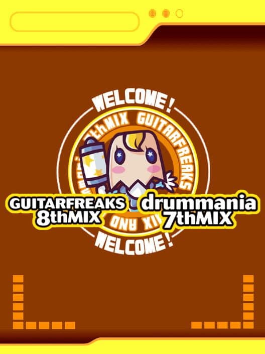 GuitarFreaks 8thMix & DrumMania 7thMix cover art