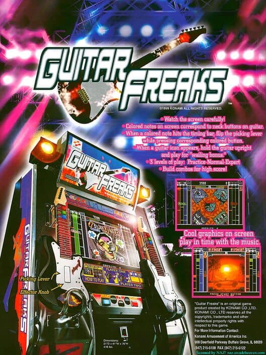 Guitar Freaks cover art