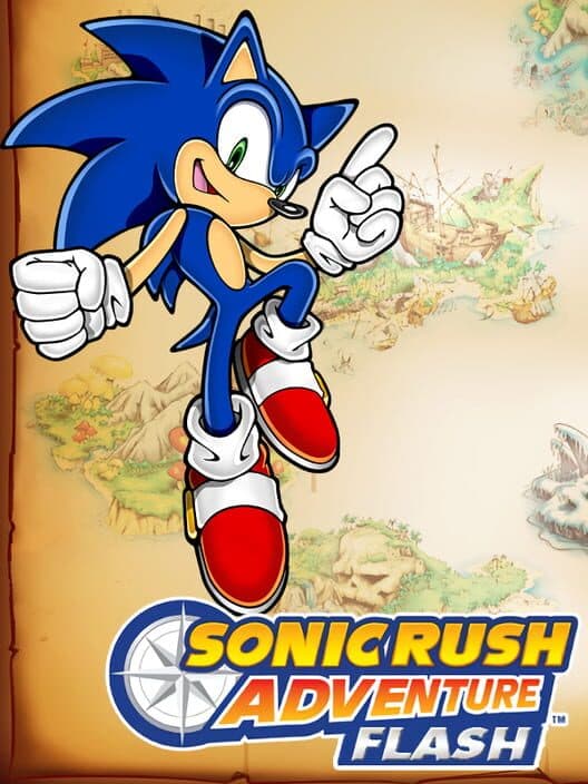 Sonic Rush Adventure Flash cover art