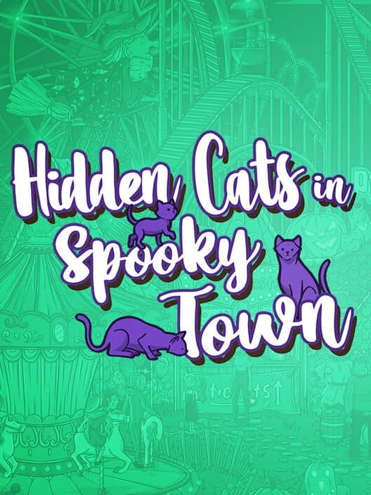 Hidden Cats in Spooky Town cover art