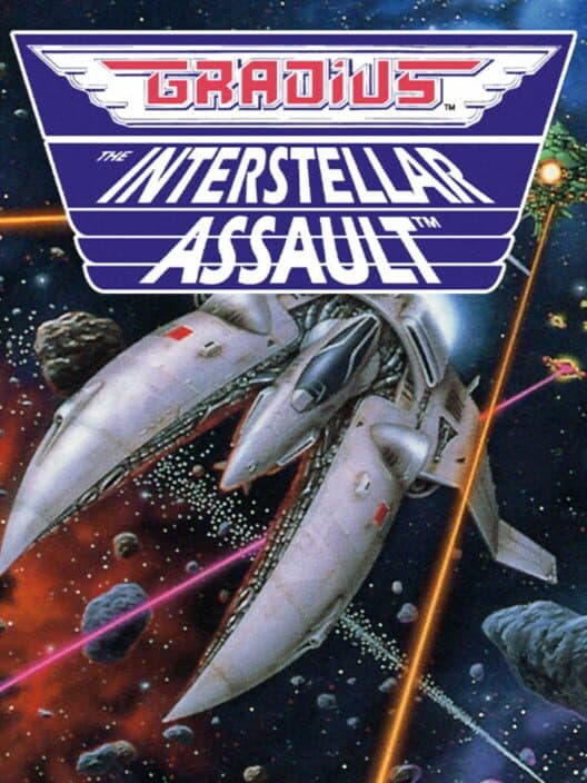Gradius: The Interstellar Assault cover art