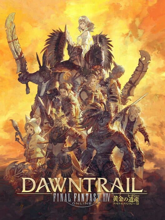Final Fantasy XIV: Dawntrail cover art