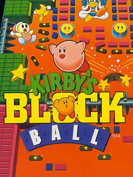 Kirby's Block Ball cover art