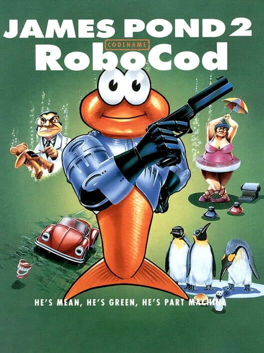 James Pond 2: Codename - RoboCod cover art