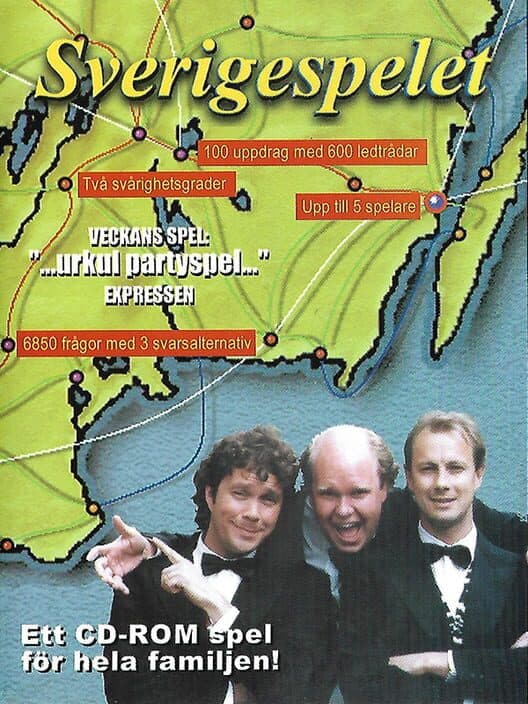 Sverigespelet cover art